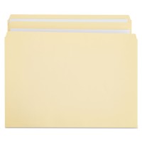 Letter Size File Folder - Standard Height with 2-Ply Straight Cut Tab, Manila - 1/Folder (UNV16110 )